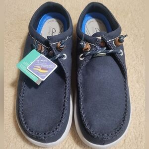 NWT Clarks Men's Driftlite Surf Interest Canvas Extreme Comfort Shoes